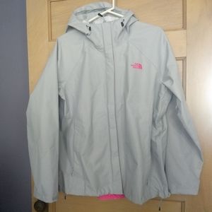 The North Face rain jacket